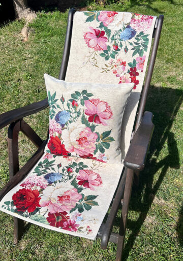 Floral Διακοσμητική Τραβέρσα Στόφα