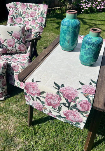 Floral Διακοσμητική Τραβέρσας Στόφα