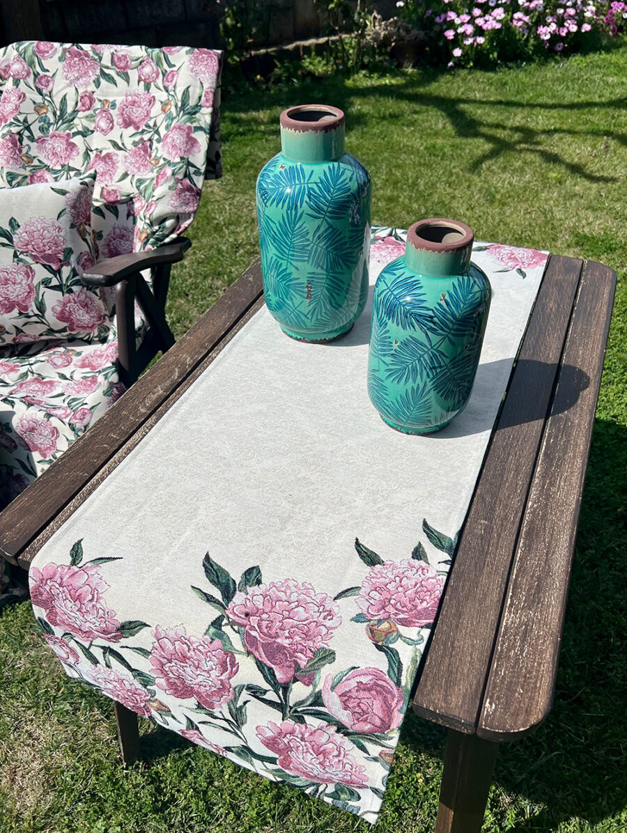Floral Διακοσμητική Τραβέρσας Στόφα