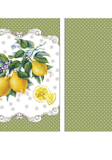 Βαμβακερό Ποτηρόπανο Lemon B068