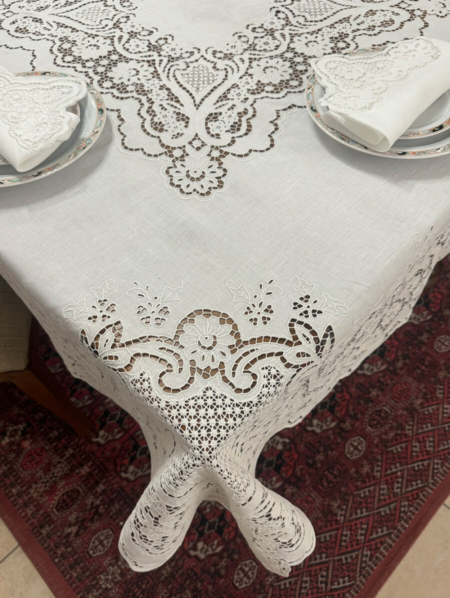Eντυπωσιακό Κοφτό Τραπεζομάντηλο