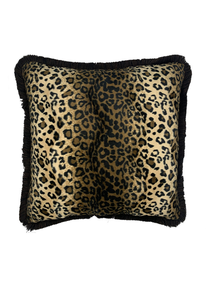 Βελούδινη Διακοσμητική Μαξιλάρα Animal Print