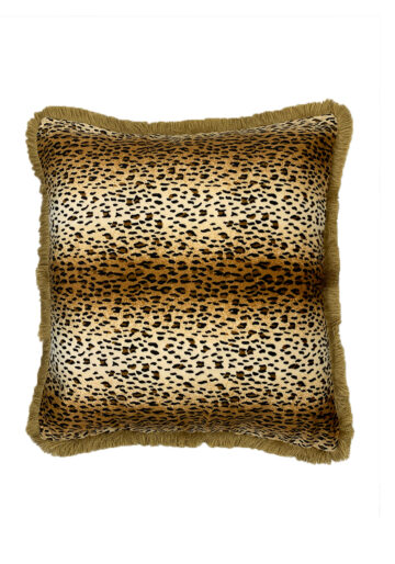 Βελούδινη Διακοσμητική Μαξιλάρα Leopard