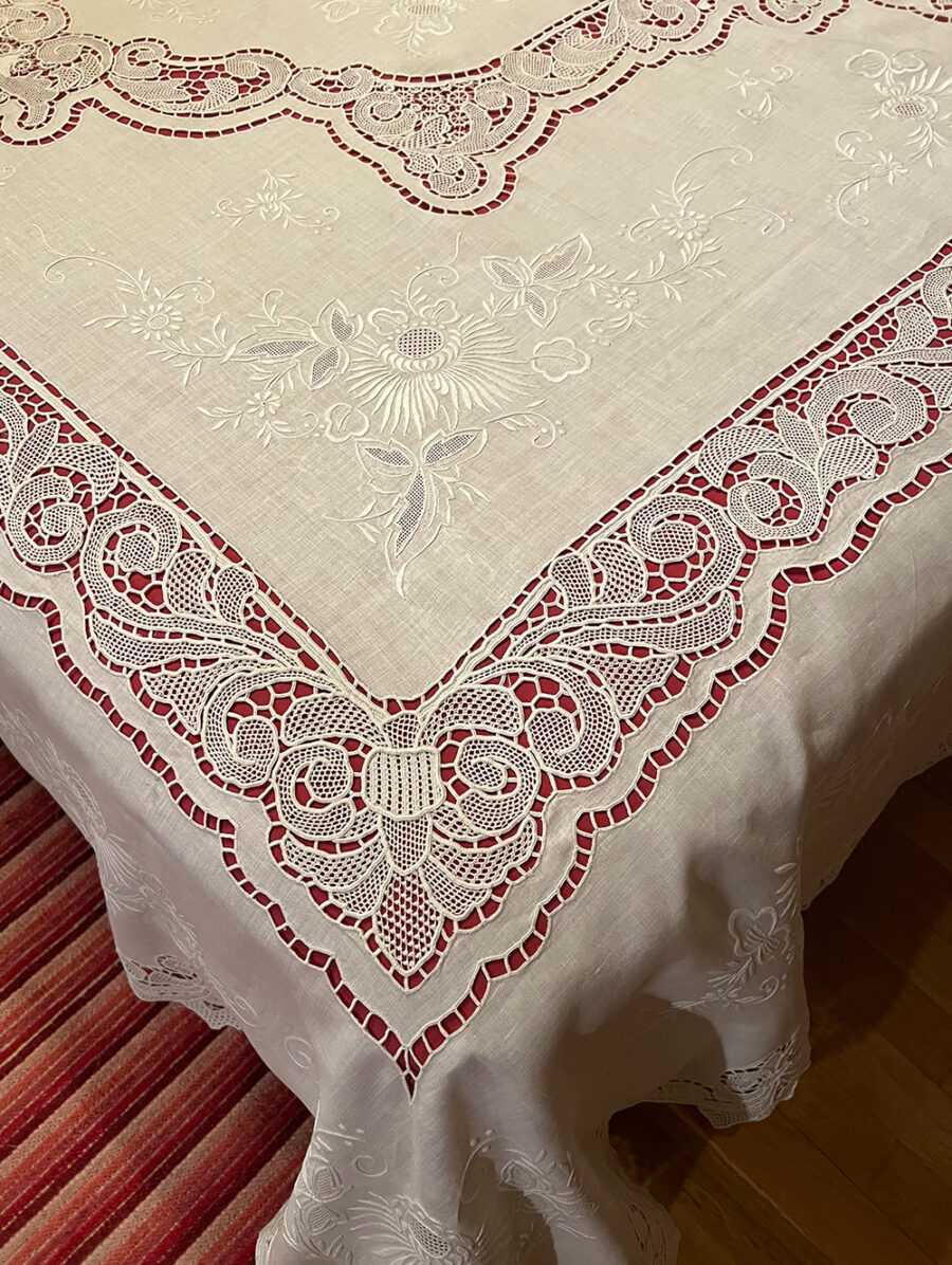Χειροποίητη Κουβέρτα με Laseta