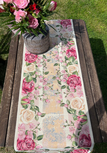 Floral Διακοσμητική Τραβέρσα Στόφα