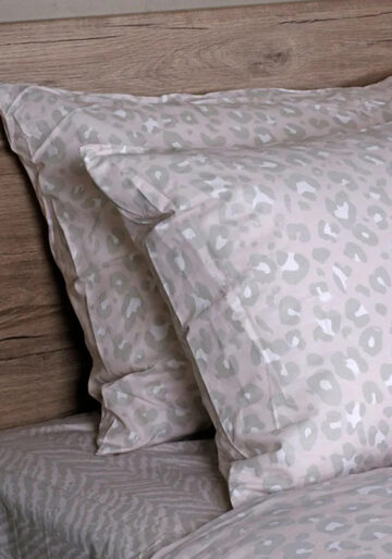 Σετ Σεντόνια Animal Print Beige