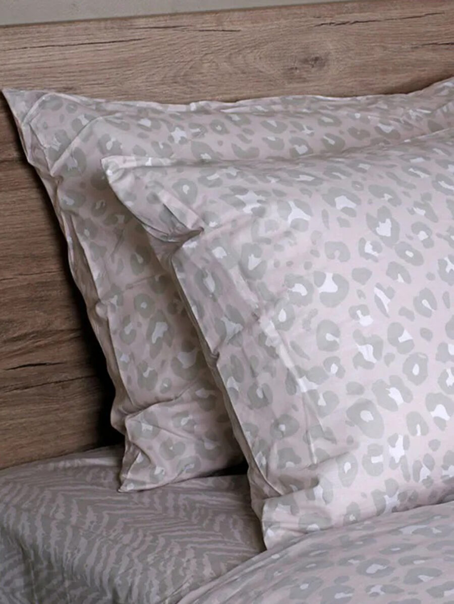 Σετ Σεντόνια Animal Print Beige