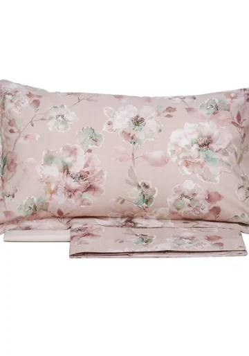 RANDI Primrose Σετ σεντόνια Περκάλι King Size