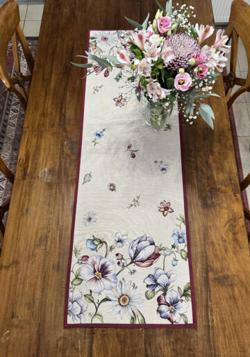 Floral Διακοσμητική Τραβέρσα Στόφα